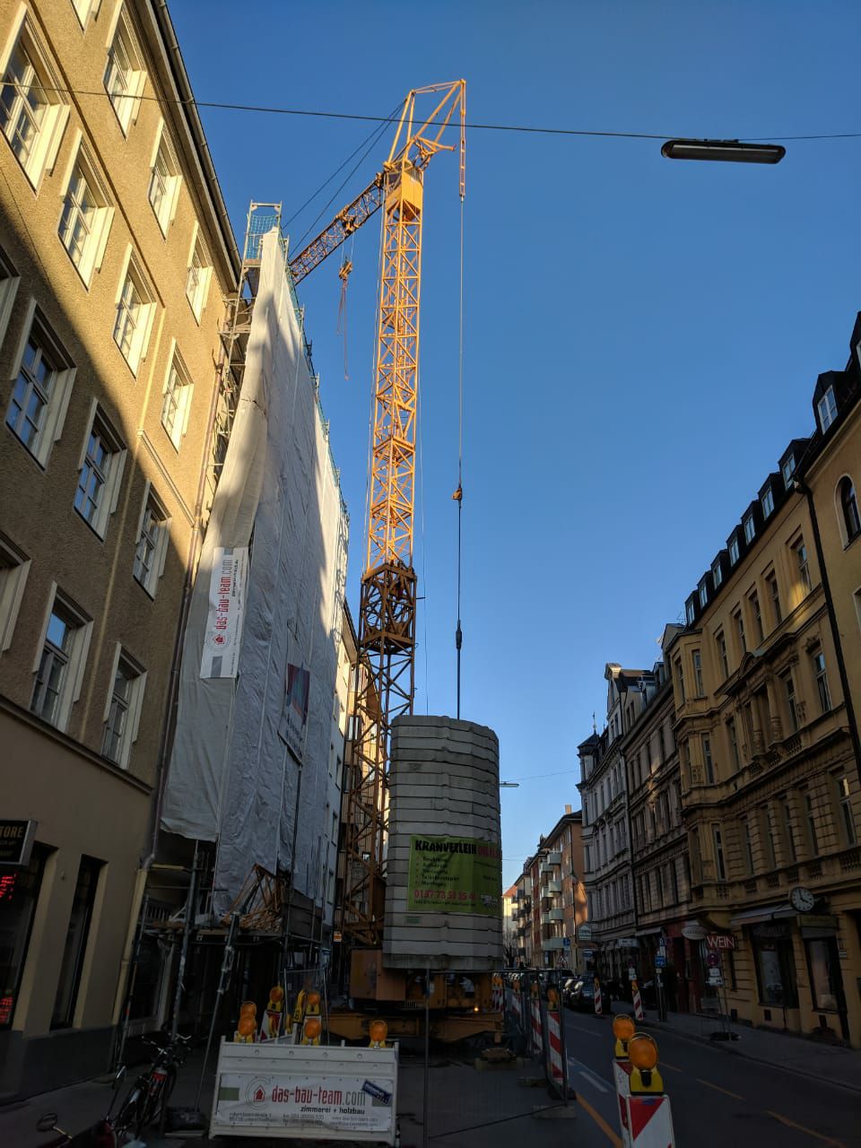 Liebherr 71K im Münchner Zentrum