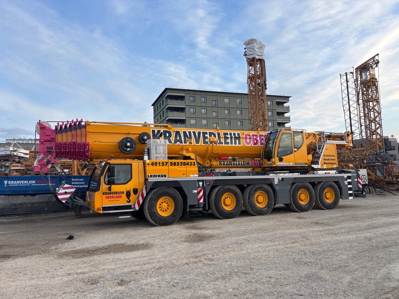Neuzugang: Liebherr LTM 1230-5.1 – Abholung direkt ab Werk in Ehingen